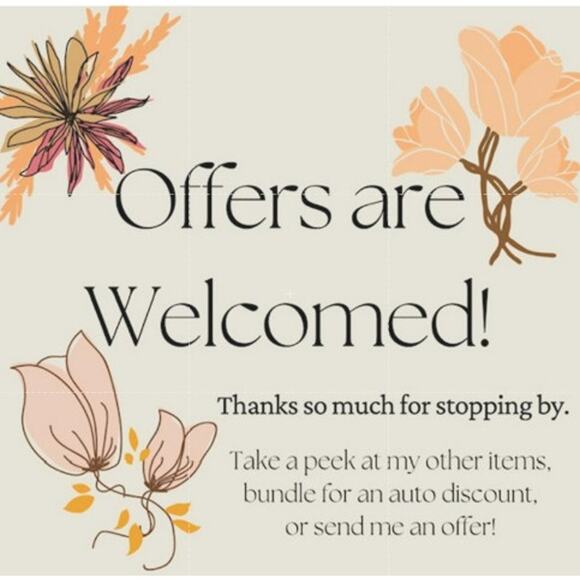 World Market Cream Hand Painted Herb Plates set of 4 - Picture 8 of 8